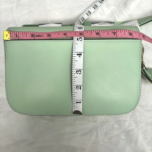 KATE SPADE Buddie Smooth Leather Medium Crossbody Pistachio Handbag--NWT - Picture 13 of 14